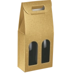 Étui 2 bouteilles "Sphère Or"