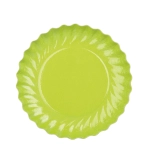 Mini assiette vert anis 9 cm