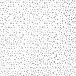 Papier mousseline étoilé argent 50 x 75 cm