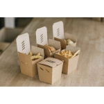Etui frites CRISPY Box brun - Barquettes frites