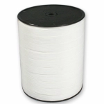Bolduc mat 10 mm blanc