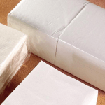 Serviette blanche 1 pli 30x30 carton de 5000