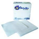 Serviettes double point blanches 38 x 38 cm