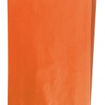 Pochette cadeau orange 12 x 4,5 x 20 cm - Sachets cadeaux