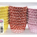 Caissettes Calypso Pois assorties 50 x 40