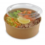 Pots saladier carton 1300 cc avec couvercle