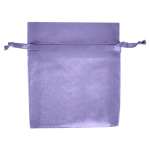 Sachets Organdy avec fermeture 12,5X17 cm lavande