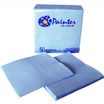 Serviettes double point grises 38 x 38 cm