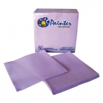 Serviettes double point lavande 38 x 38 cm