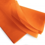 Papier mousseline Sirius orange 50 x 75 cm